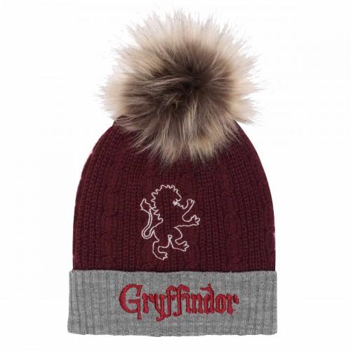 Harry Potter Gryffindor Pom Pom Beanie