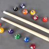 Portable Tabletop Billiard Table Pool Arcade Game Table For Kids Adults Living Room Game Room With Cue Sticks Sphere Set Triangle