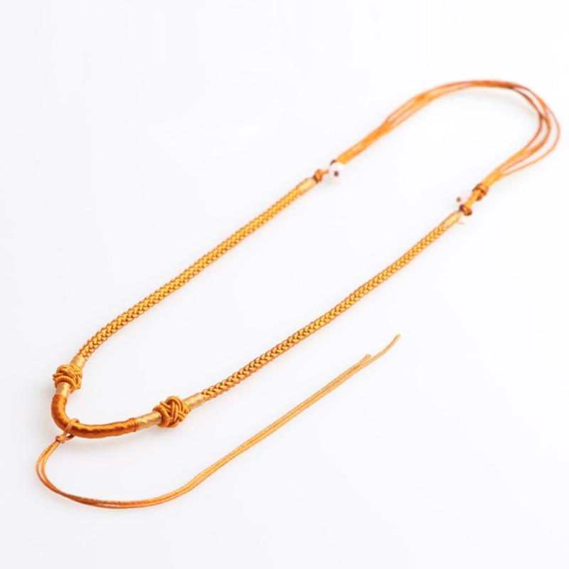 Braided Adjustable Length Necklace Cord Traditional Chinese Necklace Chain Long Necklace Rope Perfect for Daily Wear