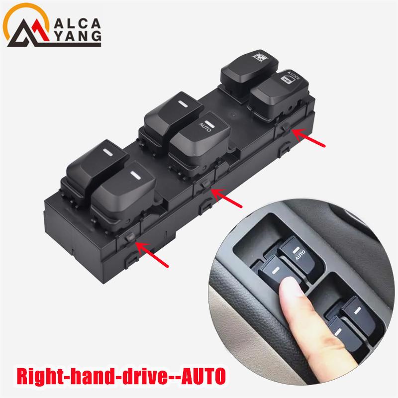 93570-2S910 Power Window Master Switch RHD Right Hand Driver Controller Button For Hyundai IX35 Tucson 2009-2015
