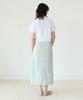 COVERNAT WOMAN Ice String Crop Short Sleeve Tee White