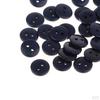 100 Bottoni Piatto in Resina a 2 Fori da 1 Cm per Artigianato