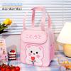New portable outdoor picnic bag cartoon portable lunch box bag student office workers bring meals