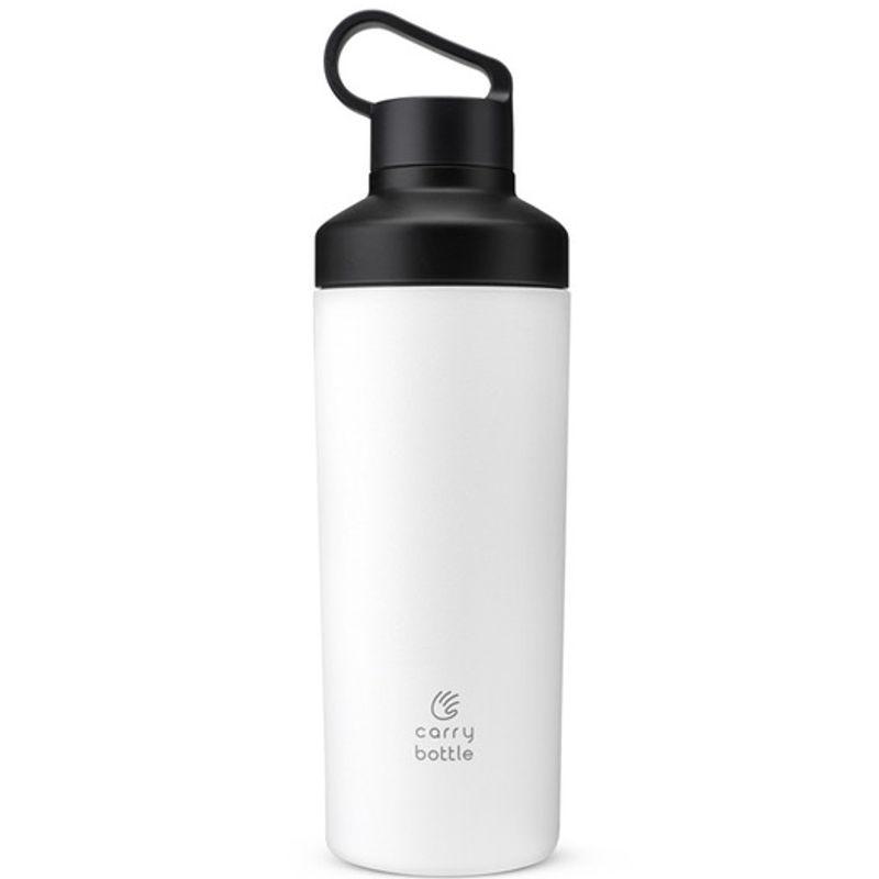 CARRY BOTTLE Leaf Tumbler 530ml Insulated Stainless Steel Vacuum Handle Lid Cup Bottle