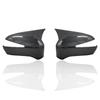 For Honda Civic 8th generation 2005-2011 rearview mirror cover trim door mirror protective frame carbon fiber texture black