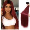 Bone Straight Hair Bundles Salon Natural Hair Extensions Fake Fibers Super Long Synthetic Yaki Straight Hair Weaving Full to End
