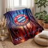 Couverture Flanelle Personnalisée Bayern Munich Texte Nom Logo Football Couverture Polaire Personnalisée Cadeau Spécial Pour Canapé Chambre Maison