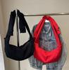 Persalized Sleeve Lace-up Crossbody Bag Women Large Capacity Commuting One Shoulder Bags Casual Versatile Travel Underarm Pack