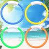 4Pcs Pool Games Sinking Toy Multicolor Underwater Diving Toys Creative Cartoon Pool Sinking Toys Swimming Pool Accessories