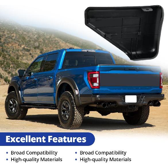 FL3Z16A455BA Trittbrett-Endkappe Hinten Links und Rechts Passend für Ford F-Serie 150 2015-2020, Super Duty 2017 Ford F-250, F-450, F-550 Ersetzt