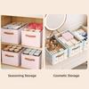 Cute Cartoon Printed Clothes Storage Box Foldable Multi-function Closet Organizer Bag Portable Wardrobe Organizer Household