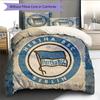 Hertha BSC  Pattern Bedding Quilt Set  Home Decoration  Gift (1 * Duvet Cover + 2 * Pillowcase  Without Core)
