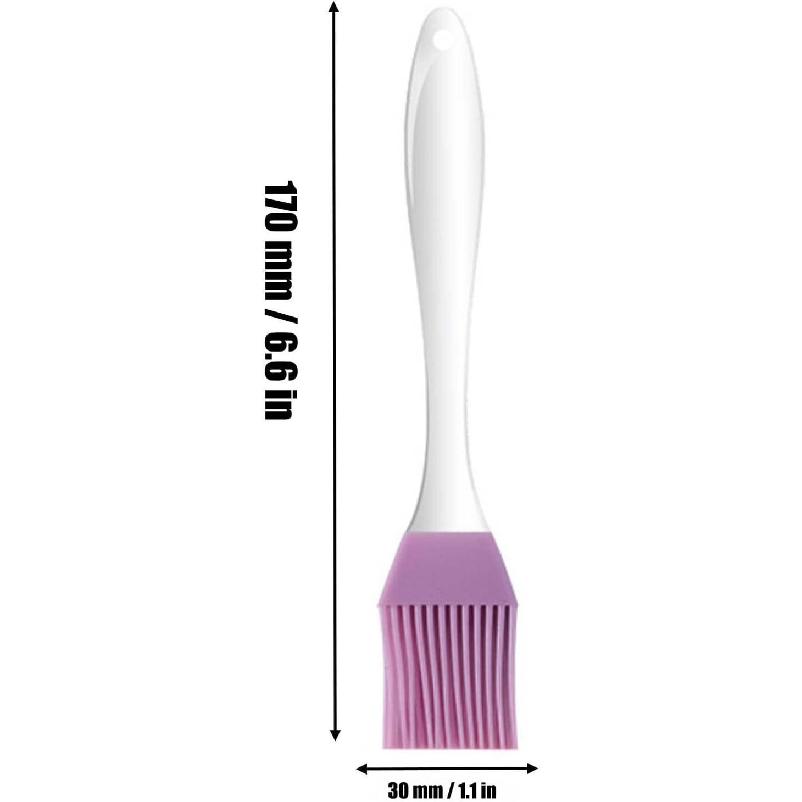 Silicone Pastry Brush 5 Pack Basting Brush Heat Resistant Kitchen Food Brushes for Cooking Basting BBQ Baking