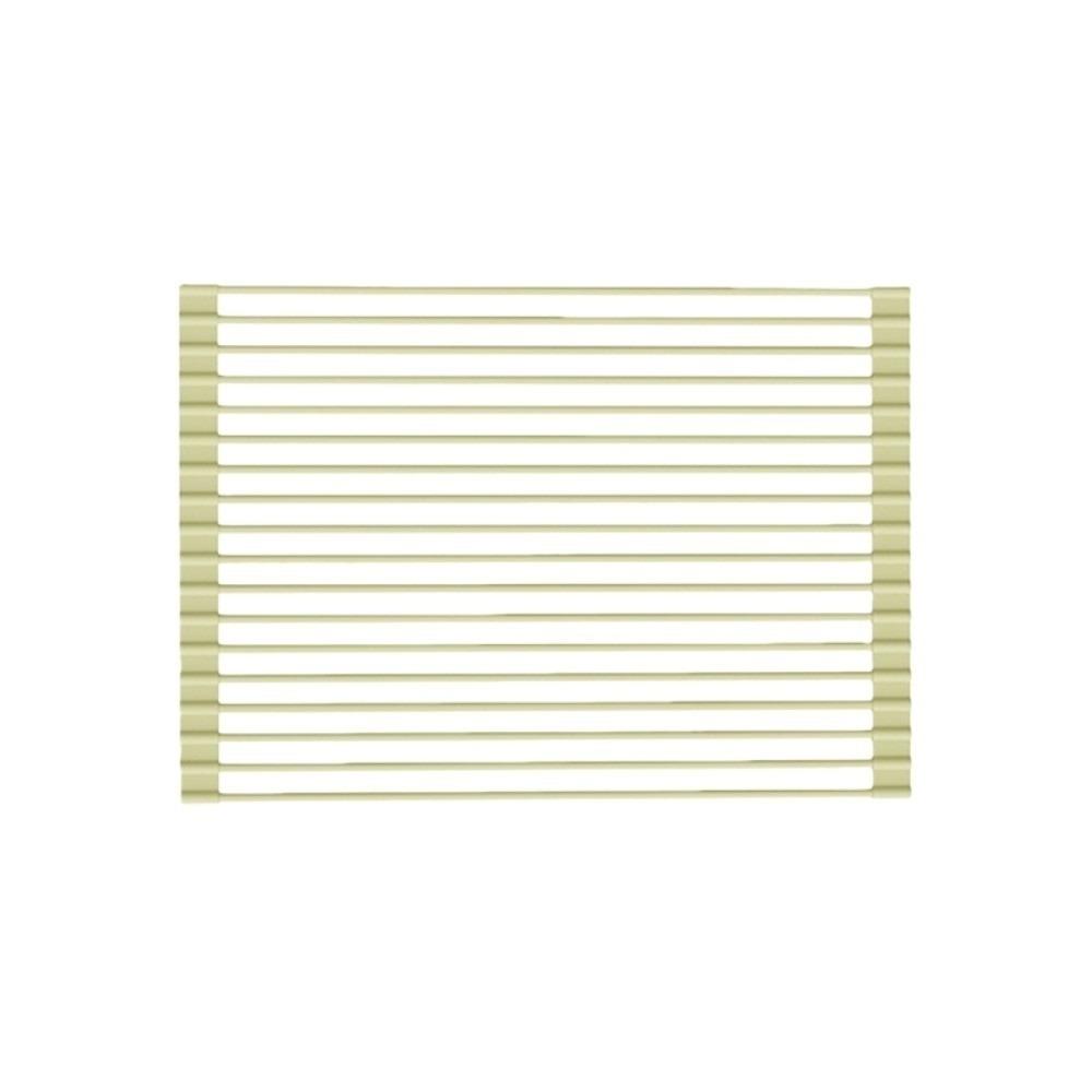 

Heat Resistant Sink Drainage Pad Non-slip Roll-Up Drainage Board Silicone Drainage Board Sink Area зелений