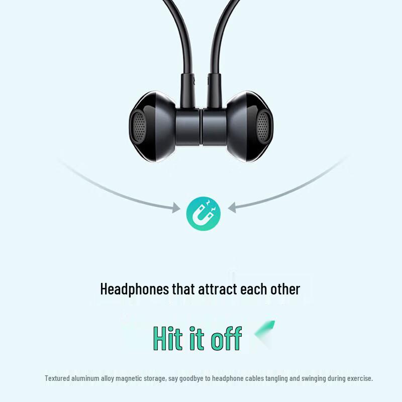 Aigo 115-Hour Neckband Sports Bluetooth Earphones