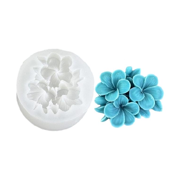 Fashionable Flower Craft Sturdy Silicone Mould Tool Home Use Portable for Candle Making Enthusiasts Daily Casual Use