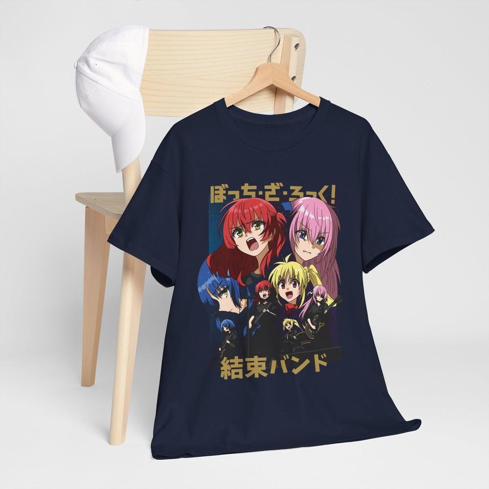 Hitori Gotou Bocchi The Rock Tshirt Kawaii Funny Yamadanijika Ijichi Shirt