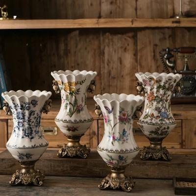 Ice Crack Ceramic Vase Creative Home Decoration Crafts Flowers Dried Flower Vase Decoration Table Flower Arrangement Decoration