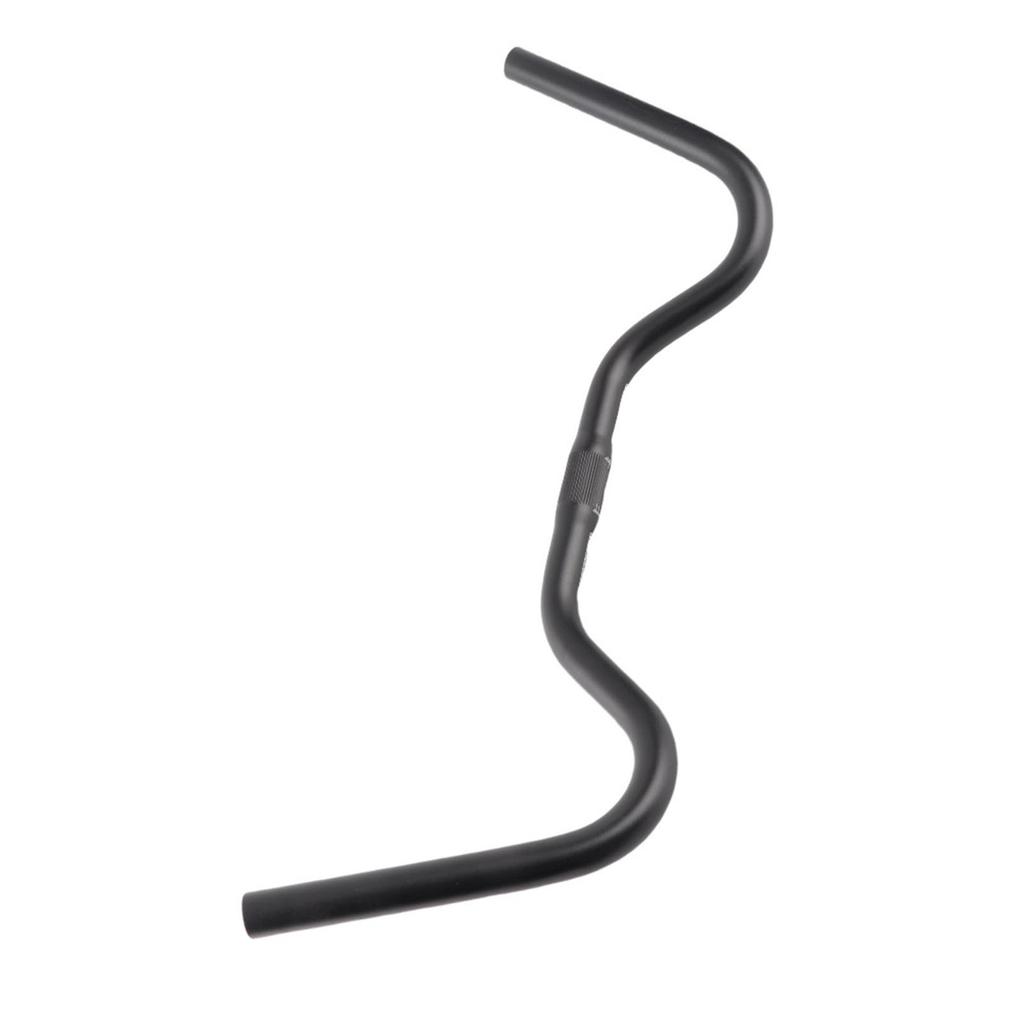 Cycle Handlebar 540mm, Aluminum Alloy Mountain Bike Handlebar with High Strength and Hardness, Fits a 25.4mm Clamp, Accessory for Cycling Enthusiasts