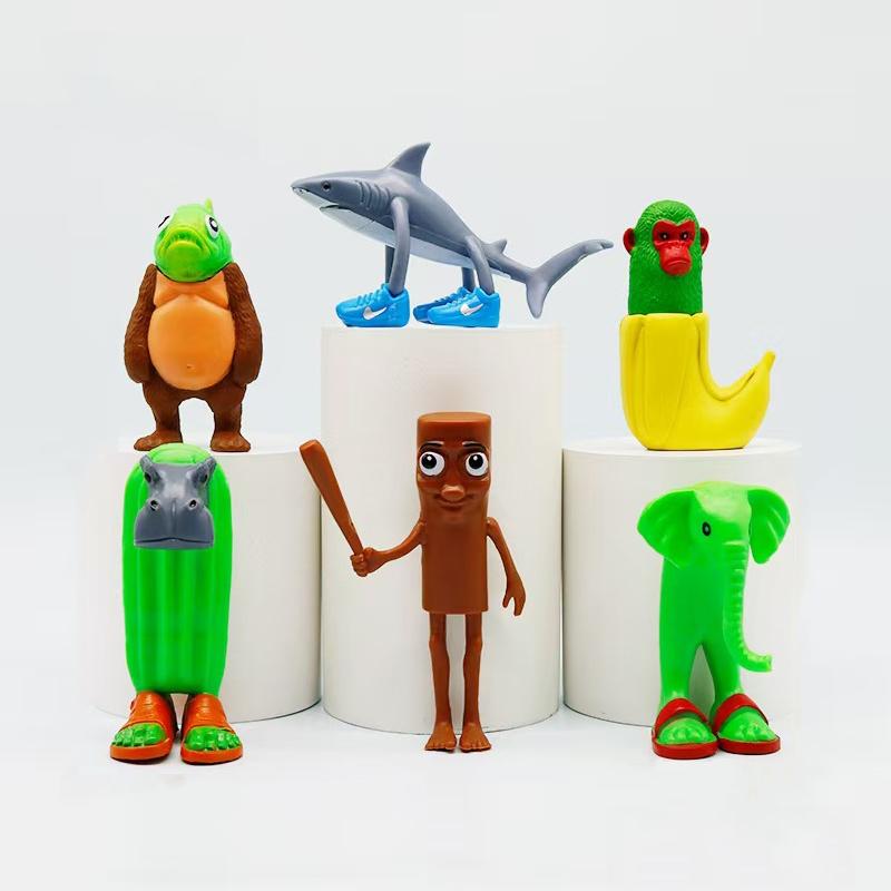 New Tung Tung Sahur Italian Brainrot Wooden Stick Creative Toys Desktop Decoration Collection Ornaments Funny Doll Toy Gift