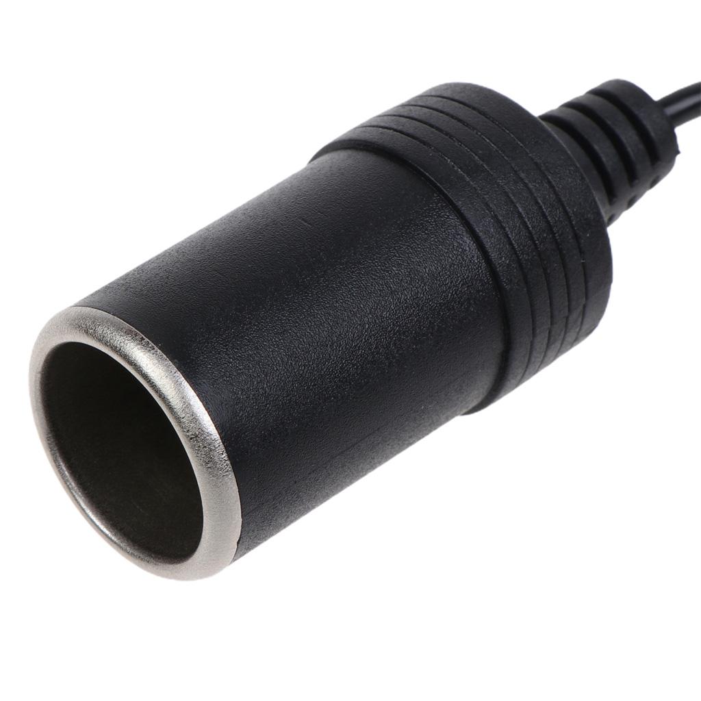 Adjustable Car Charger Type C to Lighter Adapter Charging Connector Support 5V9V12V15V20V3A Adjustable