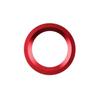 Start Button Ignition Switch Cover Trim 2PCS Red Fit For Cadillac CT5 XT4 XT6