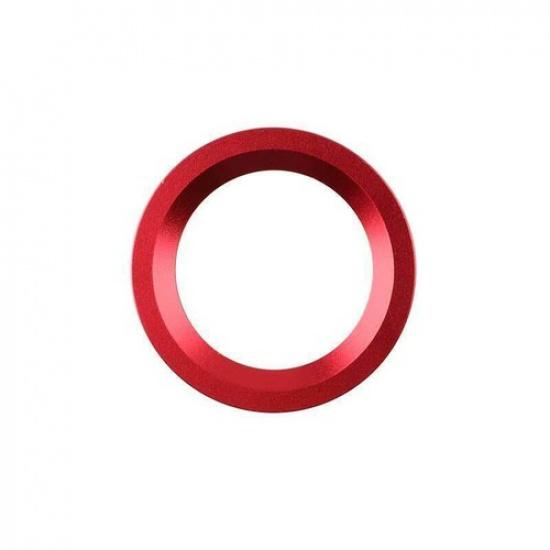 Start Button Ignition Switch Cover Trim 2PCS Red Fit For Cadillac CT5 XT4 XT6