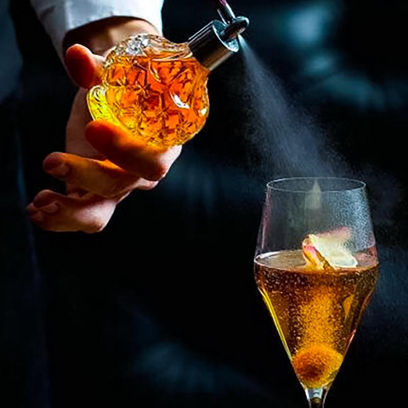 Crystal Art Vintage Style Empty Refillable Perfume Atomizer Long Tassel Spray Bottle 100ml