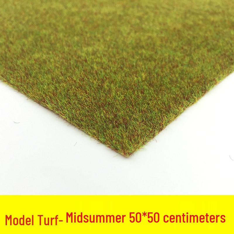 Handmade Architectural Model Turf for Outdoor Lawn and Grassland Models