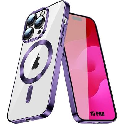 Case - BOOLING - for iPhone 15 Pro - Shockproof - Magnetic Circle - Ultra Thin