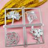 Rose Flower Metal Cutting Dies DIY Craft Carbon Steel Embossing Template Stencil Scrapbooking for Card Die Cuts Mold