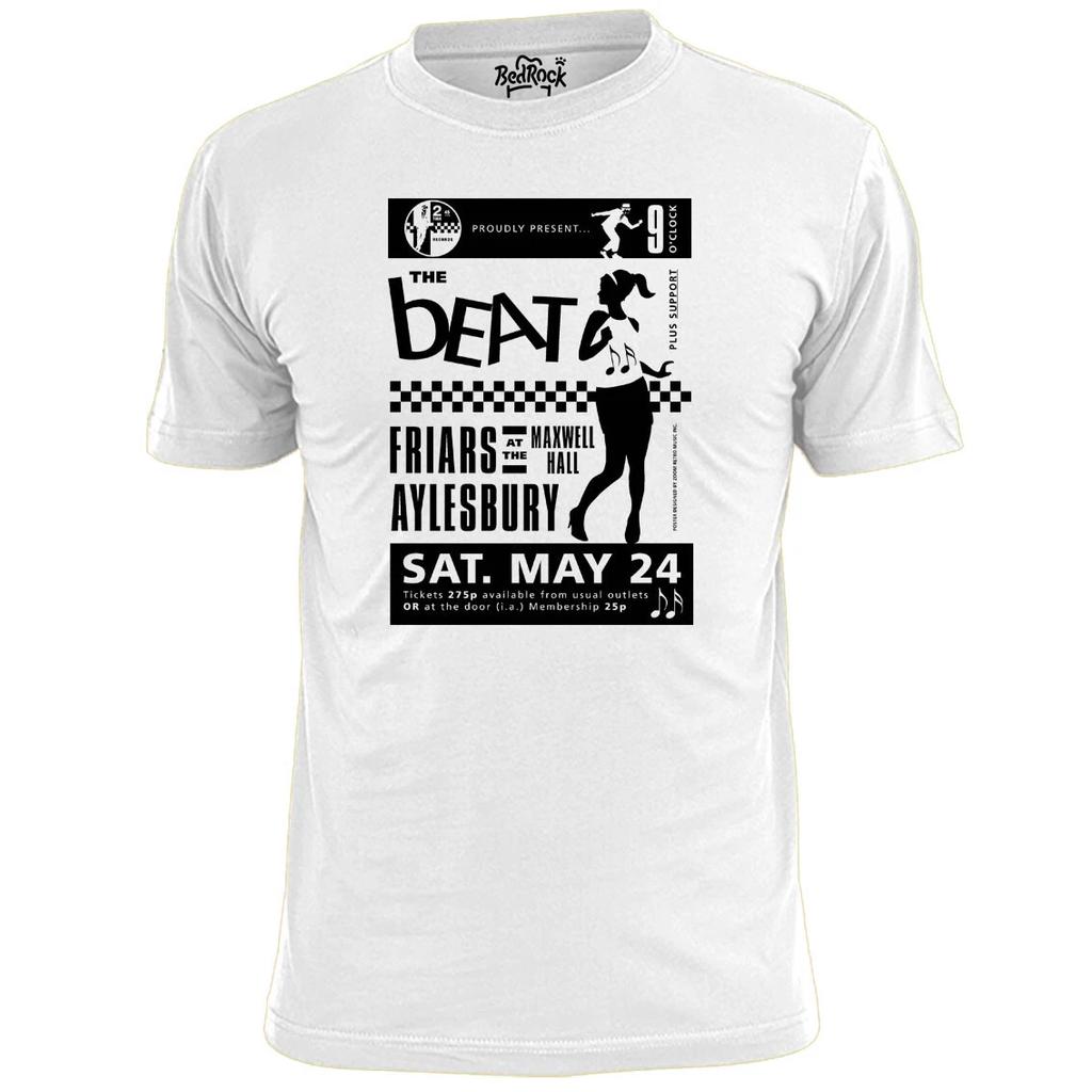 Mens The Beat Friars Poster Ska 2 Tone T Shirt Ranking Roger Specials Madness