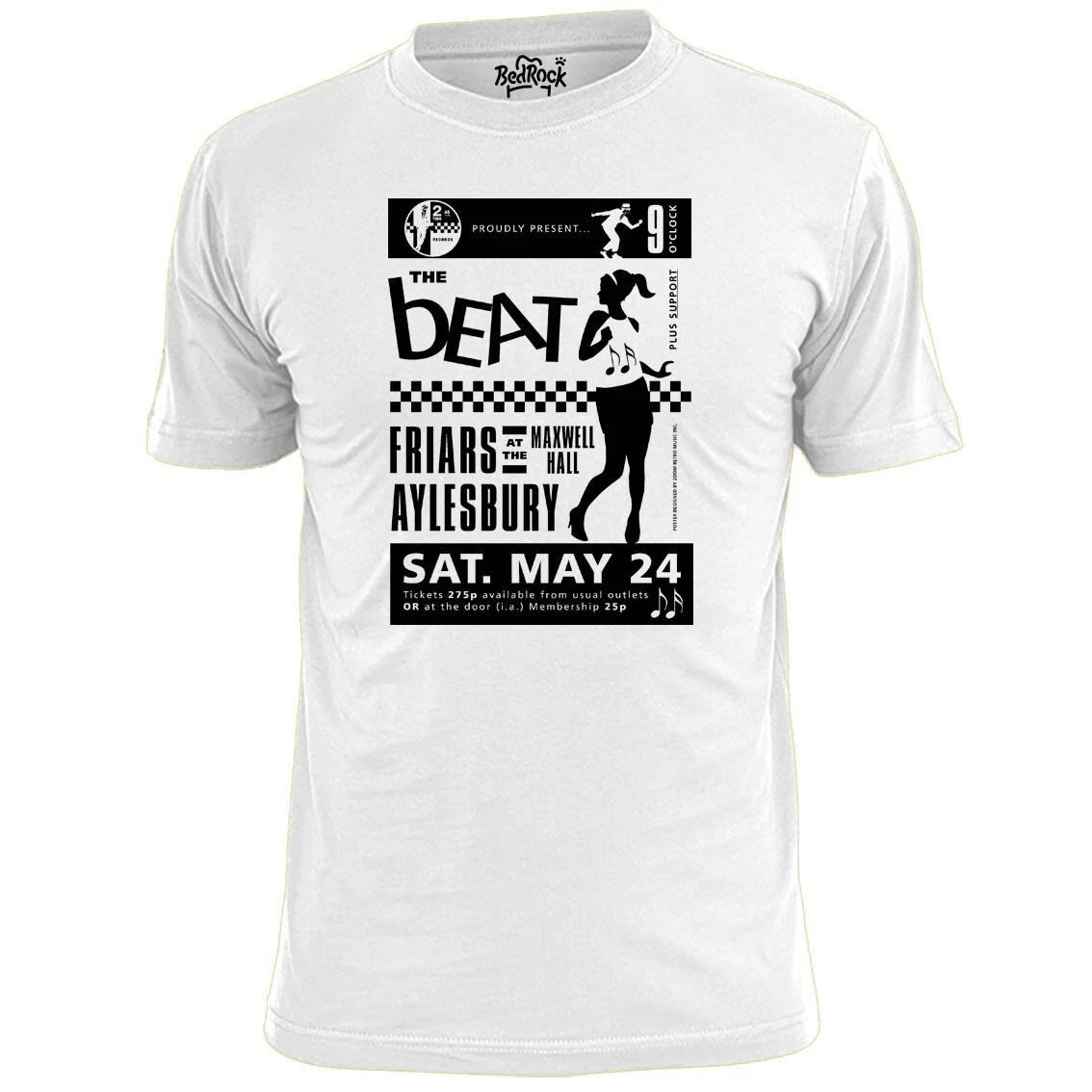 

Mens The Beat Friars Poster Ska 2 Tone T shirt Ranking Roger Specials Madness 2XL
