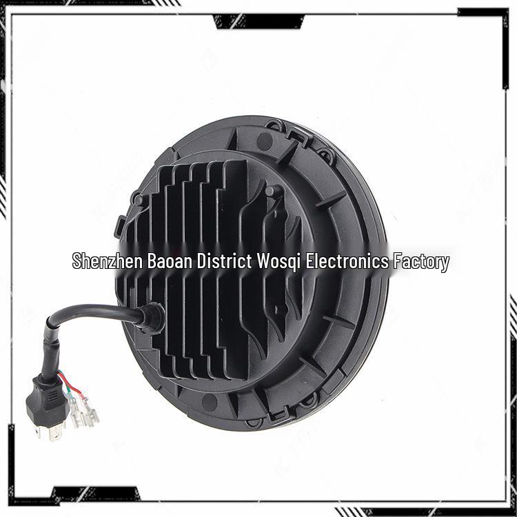 Wrangler 7" LED Headlight with DRL - High/Low Beam Super Bright Driving Light