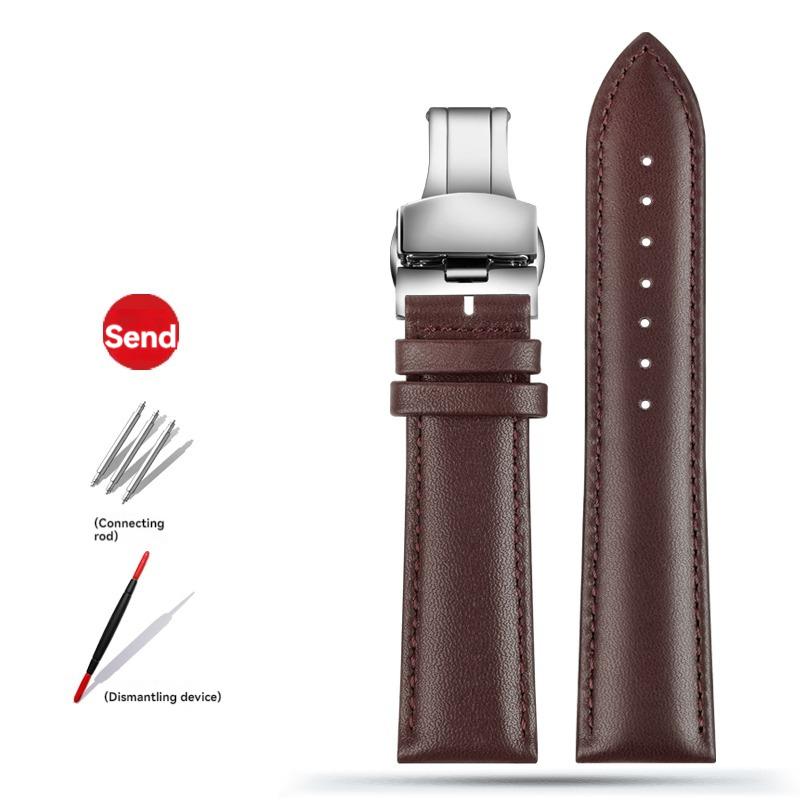 Blue Strap For Casio Edifice Series EER303/552D EEF-304 EFB509/600 ECB900 Men Bracelet High Quality Brown Watchband 20mm 22mm