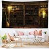 Candle Bookshelf Tapestry Wall Hanging Bohemian Witchcraft Abstract Mysterious Dormitory Bedroom Home Decor