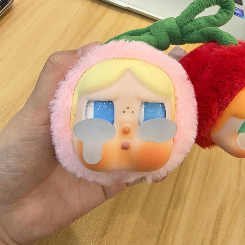 1 Piece High Quality Bag Keychain Crybaby Love You Cherry Much Series  Cute Plush Doll Pendant Fans Gift
