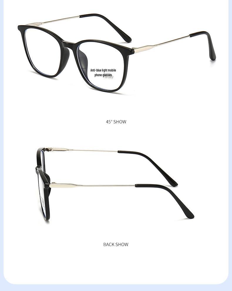 Ultralight Trendy Anti-Blue Light Eyeglass Frames for Men & Women - Prescription Ready