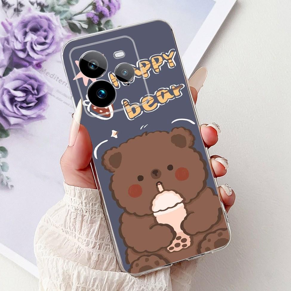 For Realme GT 7Pro Case Cover Clear Cute Cartoon Cat Fashion Cool Soft TPU Casing For Realme GT 7 Pro Phone Case RMX5010 RMX5011
