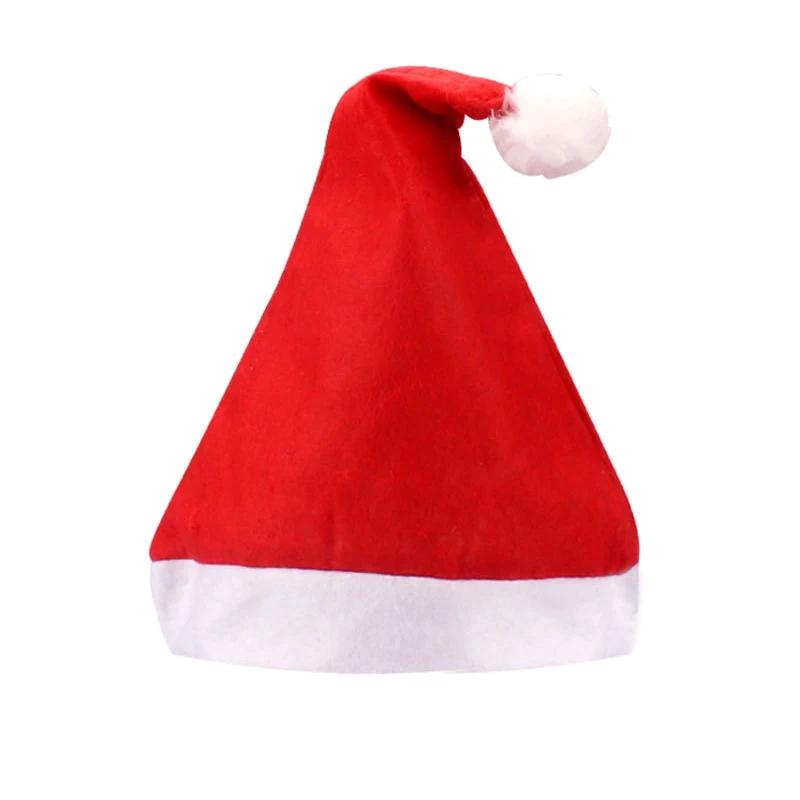 New Christmas Hat Decoration 3D Santa Claus Beard Masks Unisex Funny Reusable Santa Face Cover Shield For Xmas Cosplay Party
