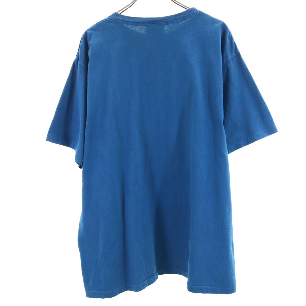 Reebok 90s Made in USA Old Short sleeve T-shirt XL Blue Men's Used