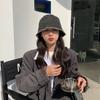 Trendy 2021 Washed Denim Bucket Hat For Women Youthful Style Wide Brim Sun Protection