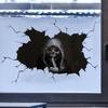 Auto Halloween Schädel Aufkleber Wasserdichtes Abziehbild Aufkleber Kratzmaskierungsaufkleber DIY Aufkleber Auto Fensteraufkleber Vinyl Dekoration