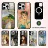 P-Pierre A-Auguste R-Renoir  Phone Case For iPhone17,16,15,14,13,12,11 Plus,Pro Max Magnetic For Magsafe Wireless Charging