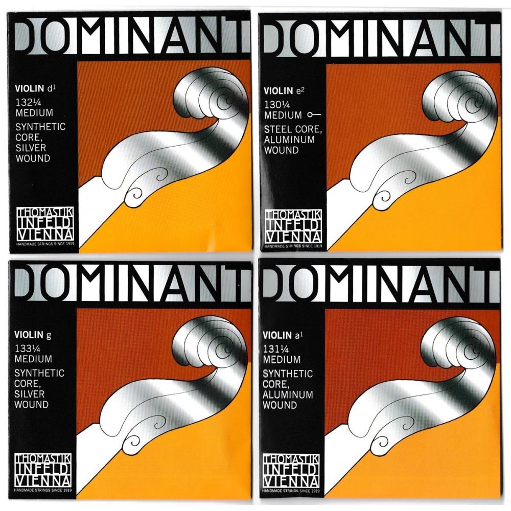 Sada dominantních 14 houslových strun