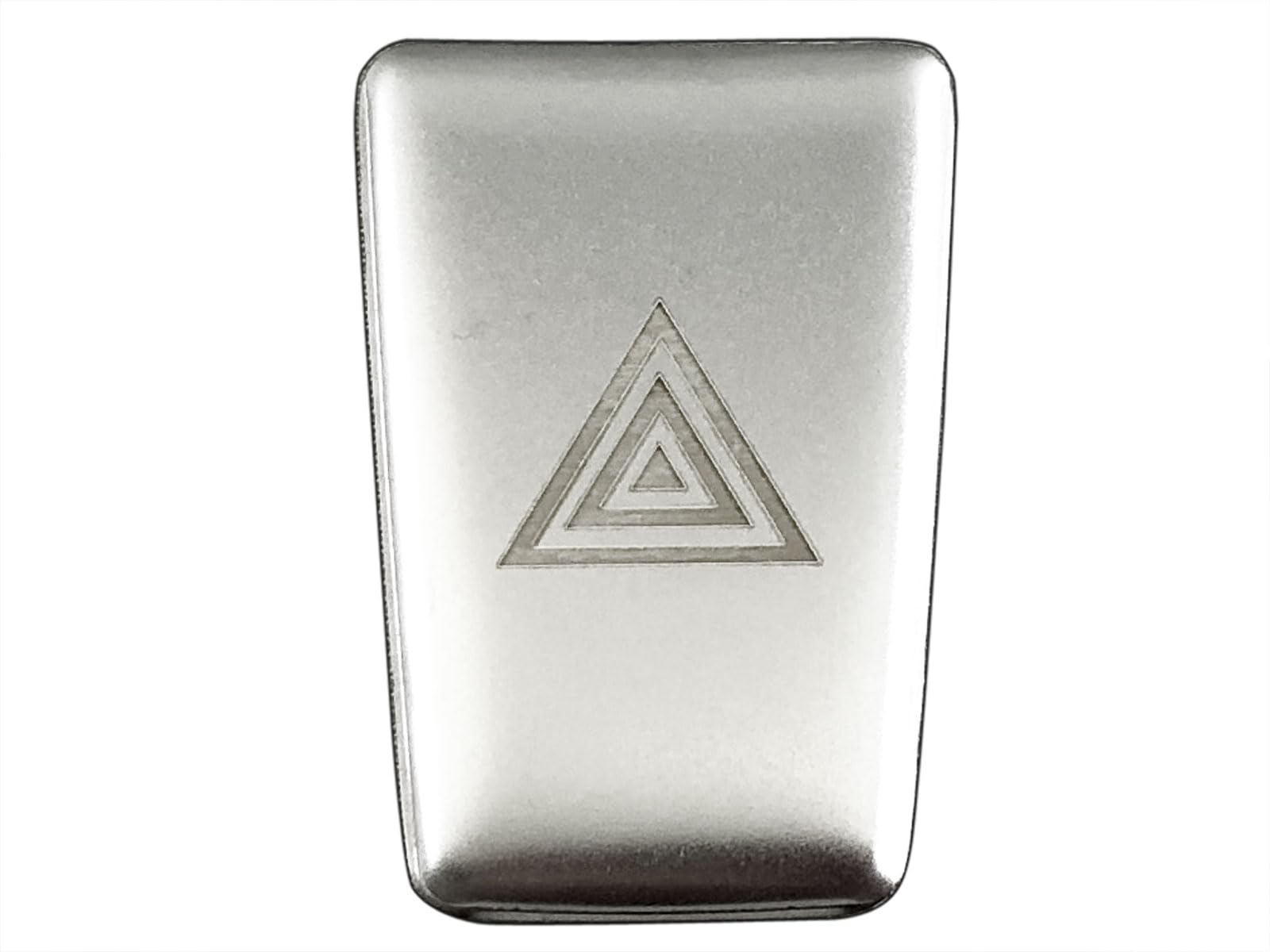 

BRIGHTZ Stainless Steel Hazard Switch Satin for Toyota Camry Cover, Silver, AXVH70/AXVH75 (Late Model) [SWI-COV-078]