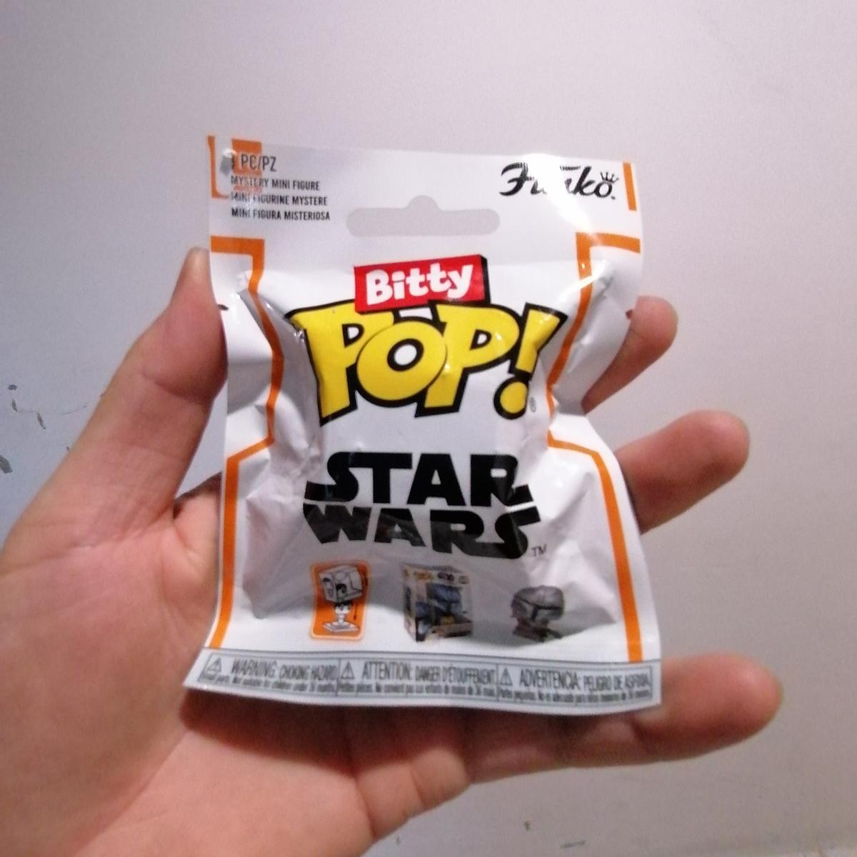 

FUNKO Виниловые мини-фигурки Bitty POP Мандалорец Звездные войны Кукла Игрушка Коллекция Украшения Тайные Слепые Пакеты Детские Подарки