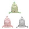 Nylon Casual Backpack With Breathable Design For Students And Commuters