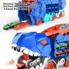 with Handle Dinosaur Transformed Toy Dual-mode Dinosaur Track Toy Dinosaur Car Toy  Children
