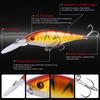 Fishing Baits Minnow Crankbaits Lures  with Metal Triple Fishing Hooks for Trout Bass Perch Fishing